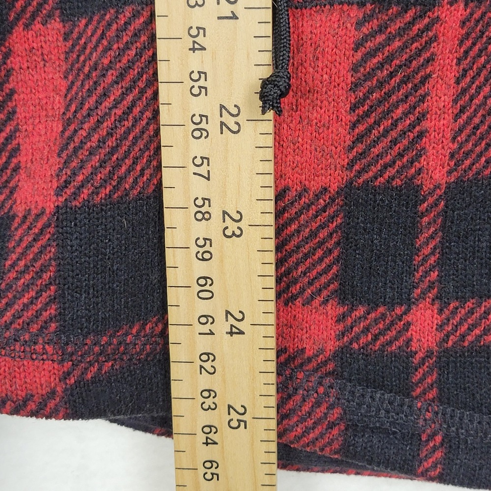 The North Face Crescent Pullover Hoodie Women's M Plaid Fleece Gorpcore Hiking - Picture 9 of 11